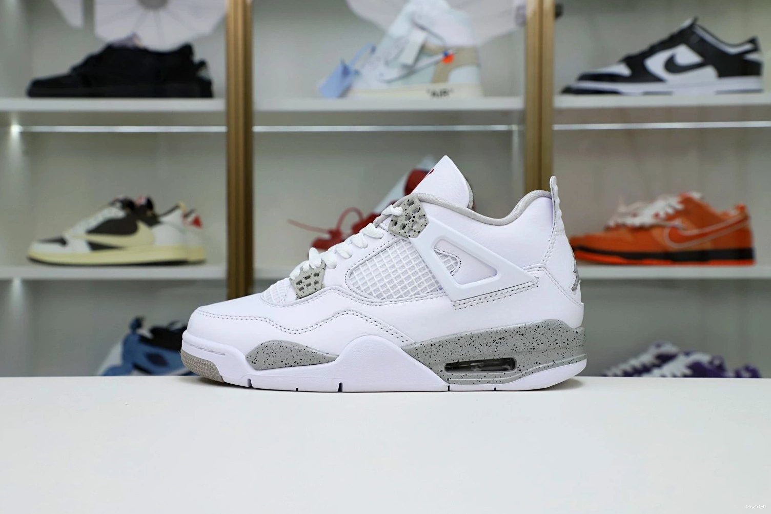 RETRO AIR 4 'WHITE JORDAN OREO' 0729